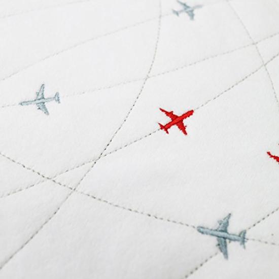 Marushin Hand JAL Japan Flight Fully 6205000400 Towel, Airlines, 25x25cm, Route, 100% Cotton, Embroidered,