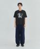 Ladeuedisyeon Draft String Wide Pants_Navy