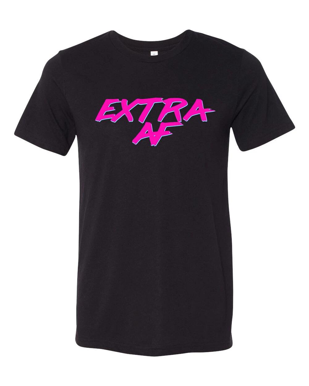 Retro Extra AF Unisex Adult Short Sleeve T-Shirt 3XL