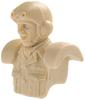 Brick Works Maschinen Krieger Strahl Army Male Pilot Bust A Scale Resin Cast Assembly Kit 1/20