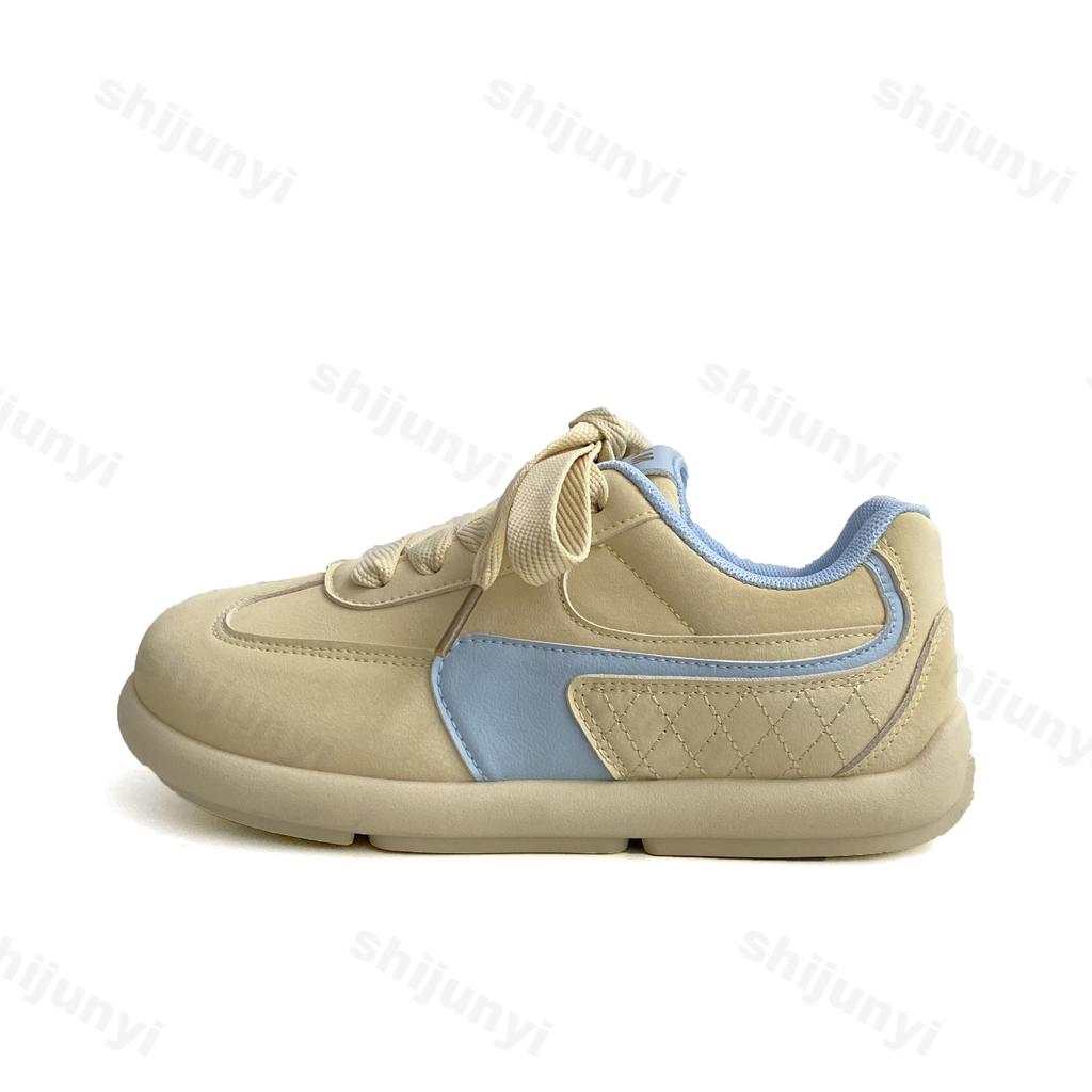 Fashion 2025 Spring New Retro Fashion Casual Sports Shoes for Women's Breathable Soft Soled Comfortable Non slip Shoes Low Top Sneakers