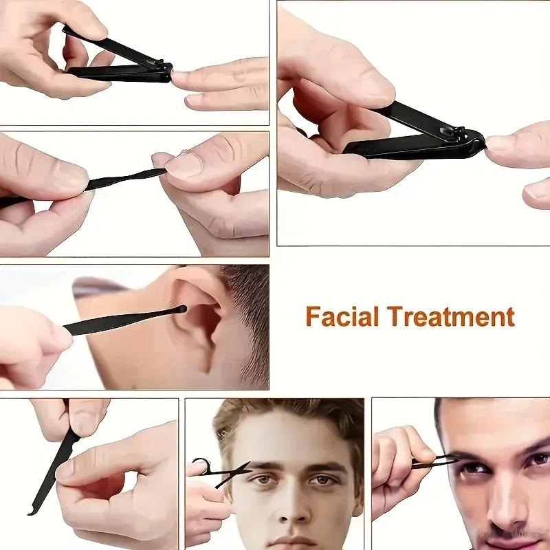 Nail Clipper Set Set Convenient Beauty Tools Nail Clipper Manicure Nail Trimmer Pedicure Knife Ear Peeling Knife Nail Manicure T