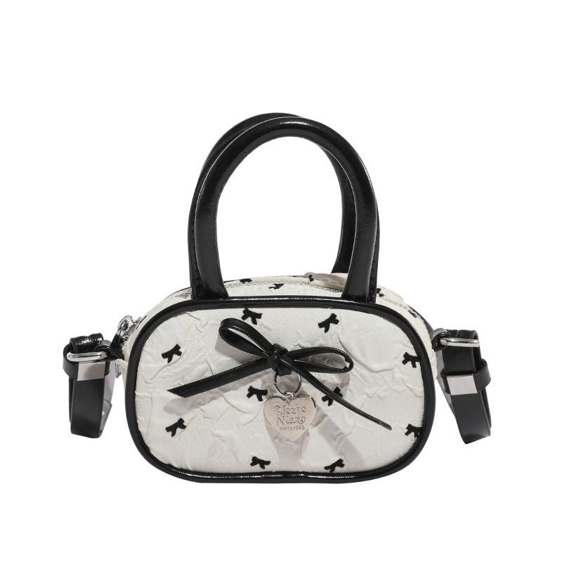 Sweet Bow Butterfly Decoration Women Casual Shoulder Crossbody Bag For Daily