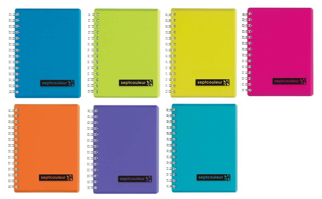 Maruman Sept Couleur B7 Notebook N576B-02/03/04/08/09/10/52 7 Types 7 Books Set