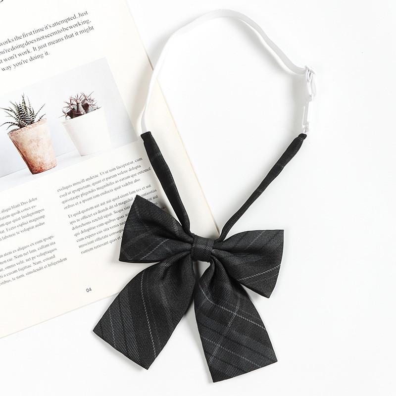 Childrens Lattice Pattern Necktie With Striped Polyester For Casual School Wear