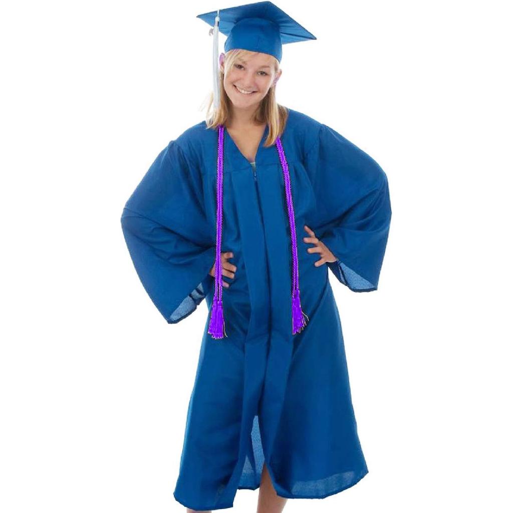 Bcpress 4 Pack Yarn Honor Cord Graduation Cords with Tassel for Graduation Students (Purple)