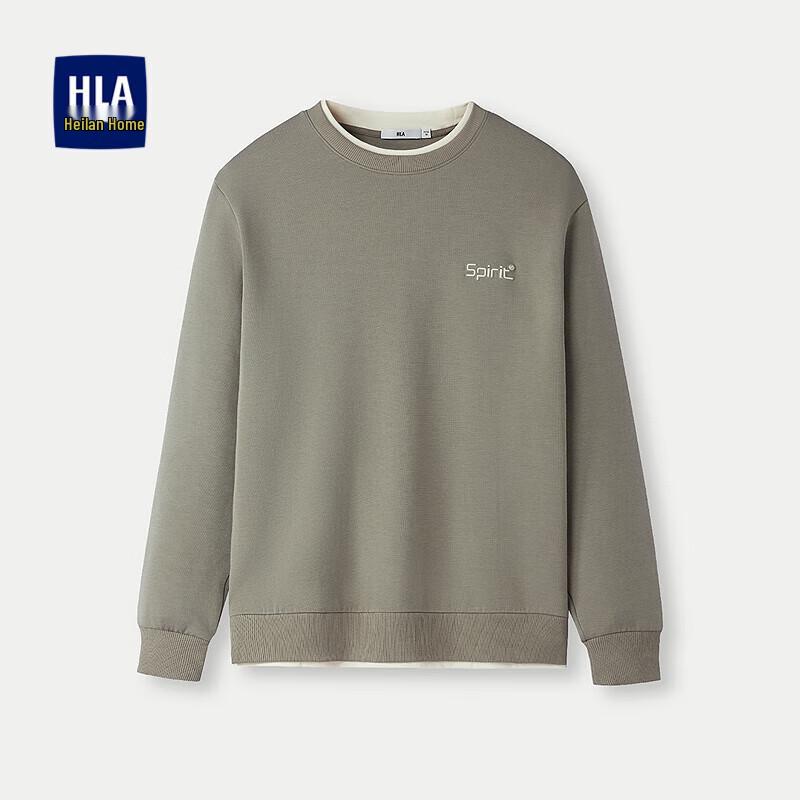 

Мужской свитшот HLA с цветным блочным принтом, эластичный, повседневный M