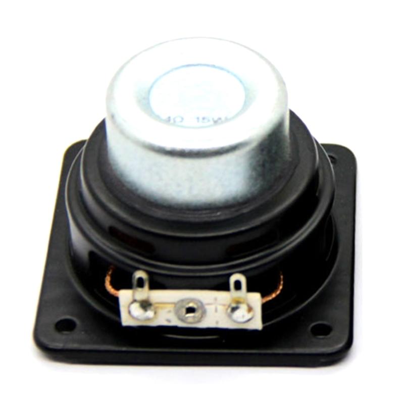 

Портативний 58мм внутрішній магнітний динамік, 15 Вт повнодіапазонні гучномовці, підходять для DIY проєктів для використання в домашньому кінотеатрі 1