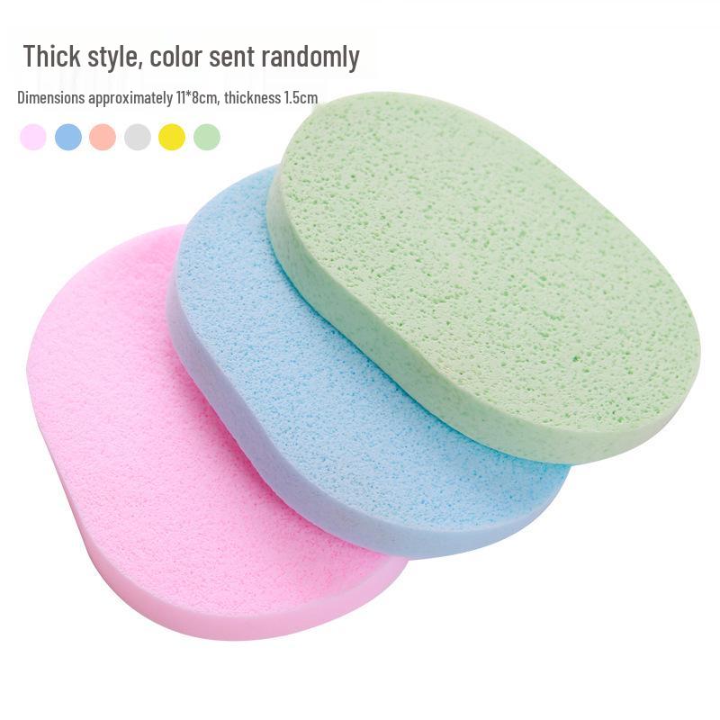 Gesichtsreinigung und Make-up-Entferner-Puff aus PVA-Schwamm mit Meeresalgen