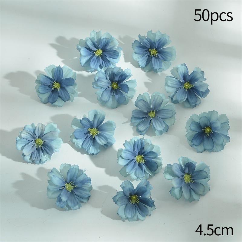 1Bag Artificial Flower Daisy Fake Flower Home Wedding Party Decor Flowers Wall Decoration DIY Floral Bouquets Hair Accessories
