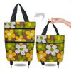 Foldable Wheeled Shopping Bag – Fashionable, Lightweight, & Customizable LOGO Option