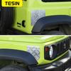 TESIN Car Front Rear Fender Leaf Plate Decoration Cover For Suzuki Jimny JB74    2022 Car Accessories Exterior
