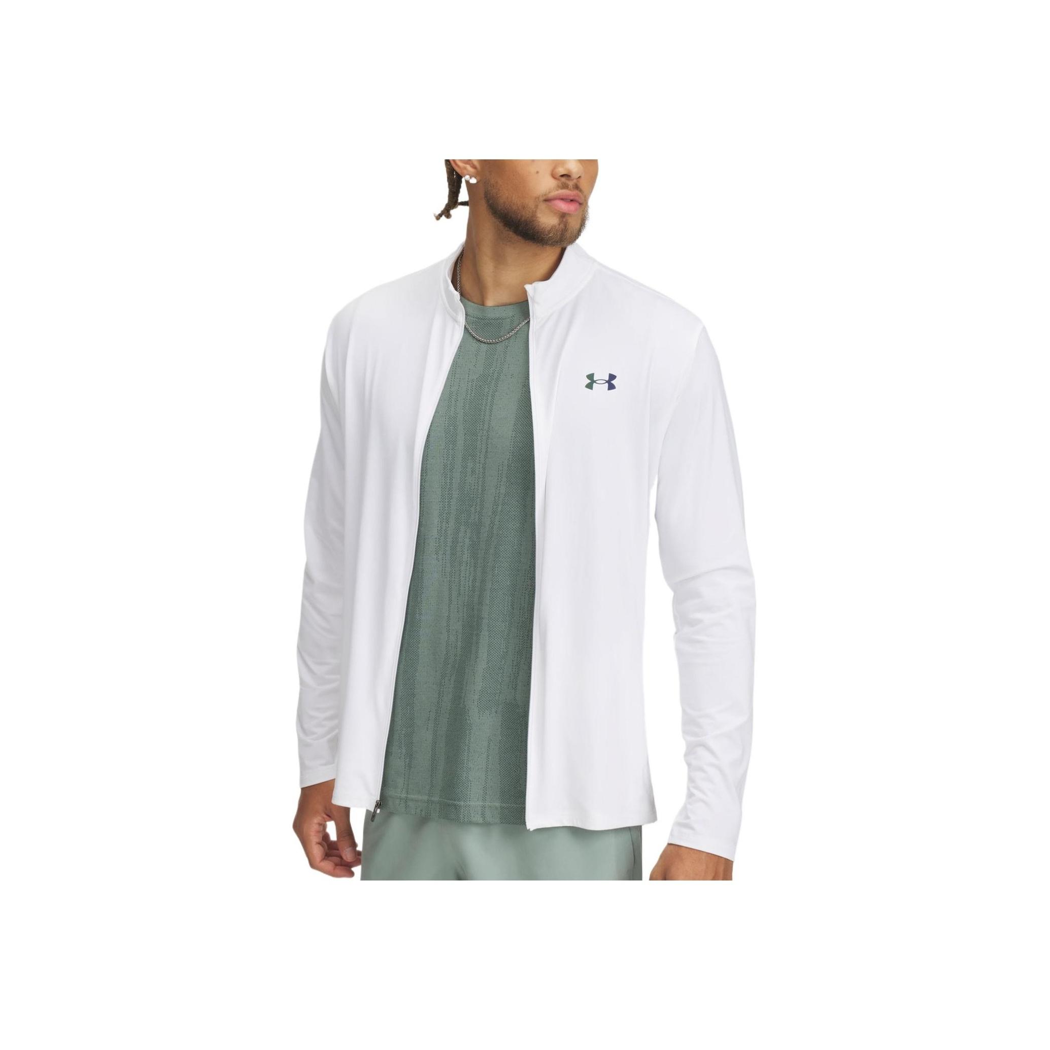 

Under Armour Vanish Elite Minimalist Versatile Sports Casual Comfortable Jacket Men Jacket White 1390051-100 M
