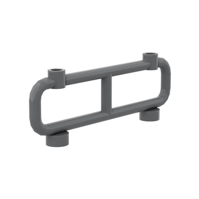 Domestic Small Particle Building Block Diy Accessories, Compatible With 2486 Parts 1X8X2 Iron Railings, Iron Horses, Fences