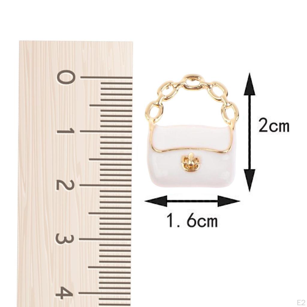 1/12 Miniature Bag Dollhouse Mini Handbag , Doll Furniture for Pretend Play