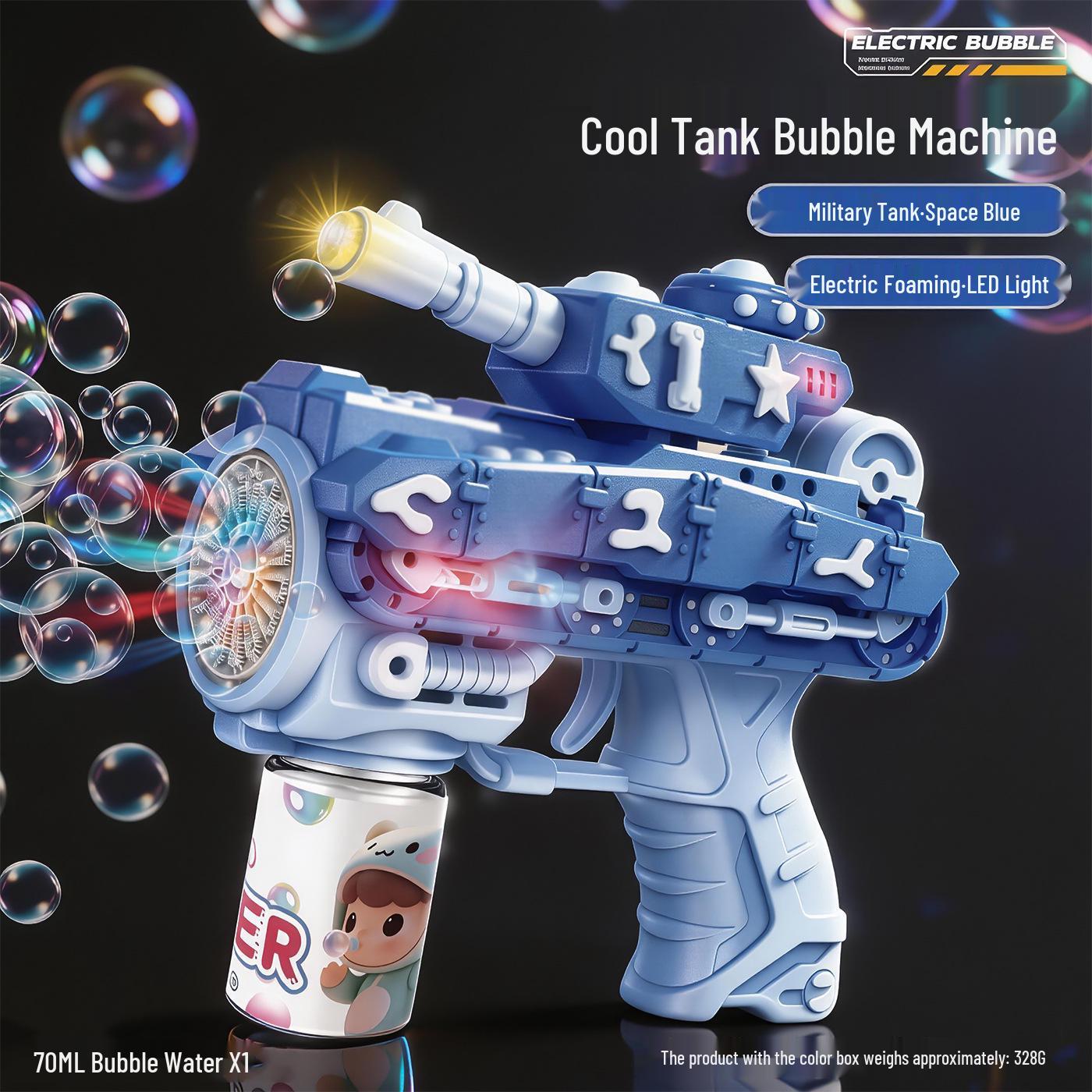 New Model Aircraft Lights Bubble Gun: Automatic Handheld Bubble Blower for Kids