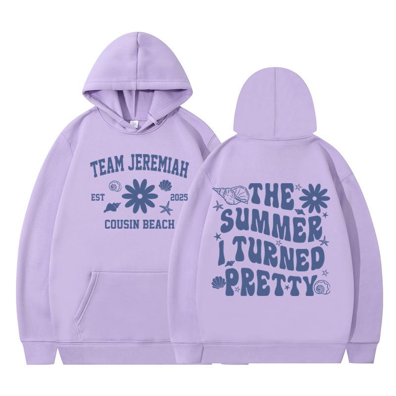 New Arrivals Couple Fashion for Fans of The Summer I Turned Pretty Printed Sweatshirt Outdoor Sport Cosplay Pullovers Hoodie