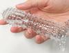 High Quality Crystal Sleeves Extended Pleasure Spike Reusable Condom Adult Sex Toys Men Stimulation Penis Large Penis Sleeve