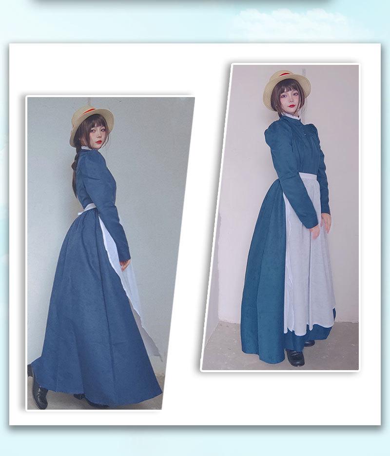 Sophie Cosplay Blue Dress by Haruharu – Women's Role-Playing Costume