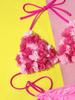 Damen Badeanzug Einfarbig Sexy Neckholder Blumen Dreieck Tasche Rückenfrei Geteilter Badeanzug Strandmode Badeanzüge