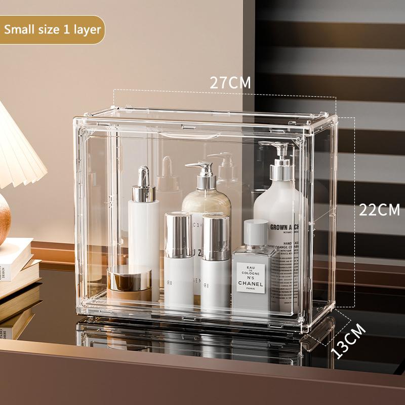 

Three Layer Transparent Display Rack Large Capacity Dustproof Handmade Anime Car Model Blind Box Storage Box Jewelry Sorting Box
