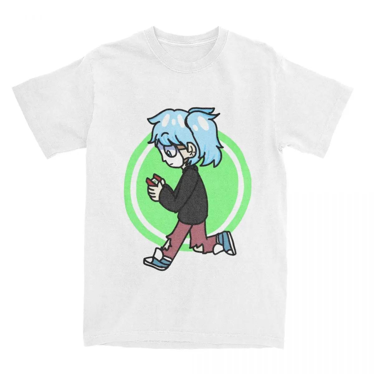 

Всесезонная мужская женская рубашка Sally Face Sal Fisher, футболка SallyFace из чистого хлопка, футболки с графическим принтом XXXXXL белый