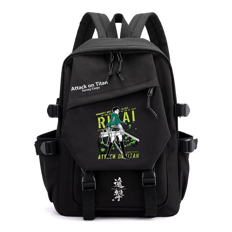 Animation Peripheral Backpack Large Capacity Leisure Bag Youth School Bag