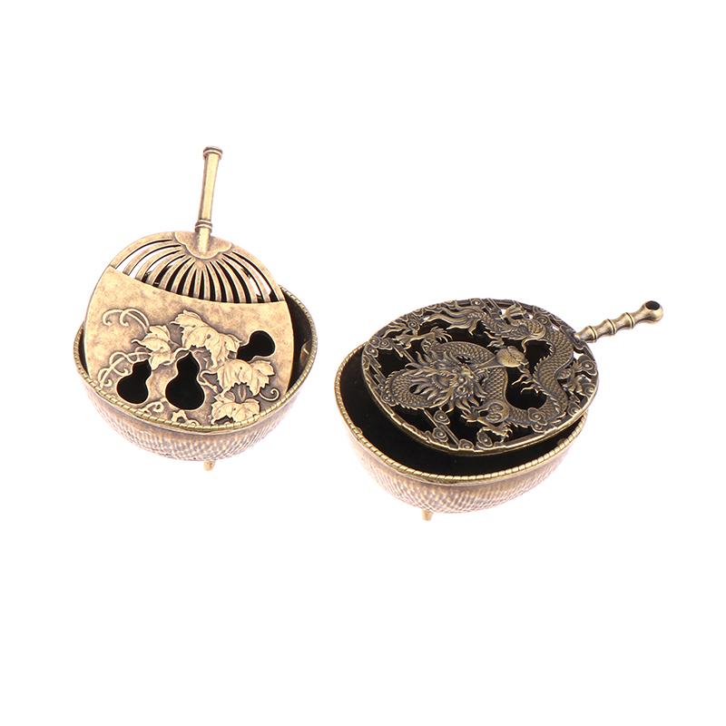 Buddhist Utensils Incense Burner Lotus Incense Censer Alloy Sandalwood House Furnishings Home Office Decoration
