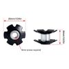 10Pcs Bicycles Headset Hanging Cores Fastening Bolts Star Nut Bike Fangled Nut Bike Headset Star Nut Enduring