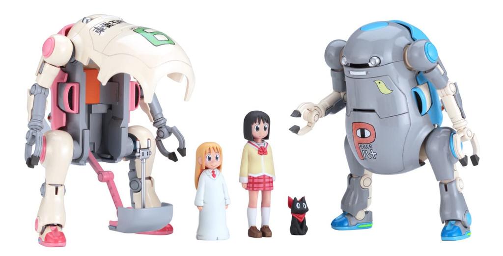 Hasegawa MechatroWego Warm Cool Shinonome Laboratory of with bonus scale plastic 64796 & ver. (Set 2) sticker, 1/35 model,