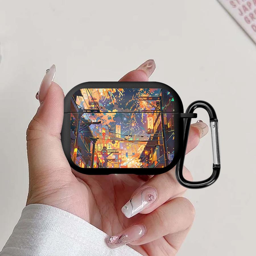 

Case For Airpods Pro 4 Pro2 1 3 Pro3 2 Earphone Cases Cover Vibrant Night Sky Airpods 1