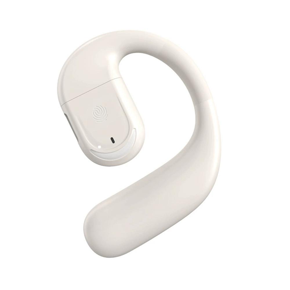 

YJ78 Open Ear Earbuds Rotatable Single Ear Hook Sports Headphones Bluetooth-Compatible 5.4 White