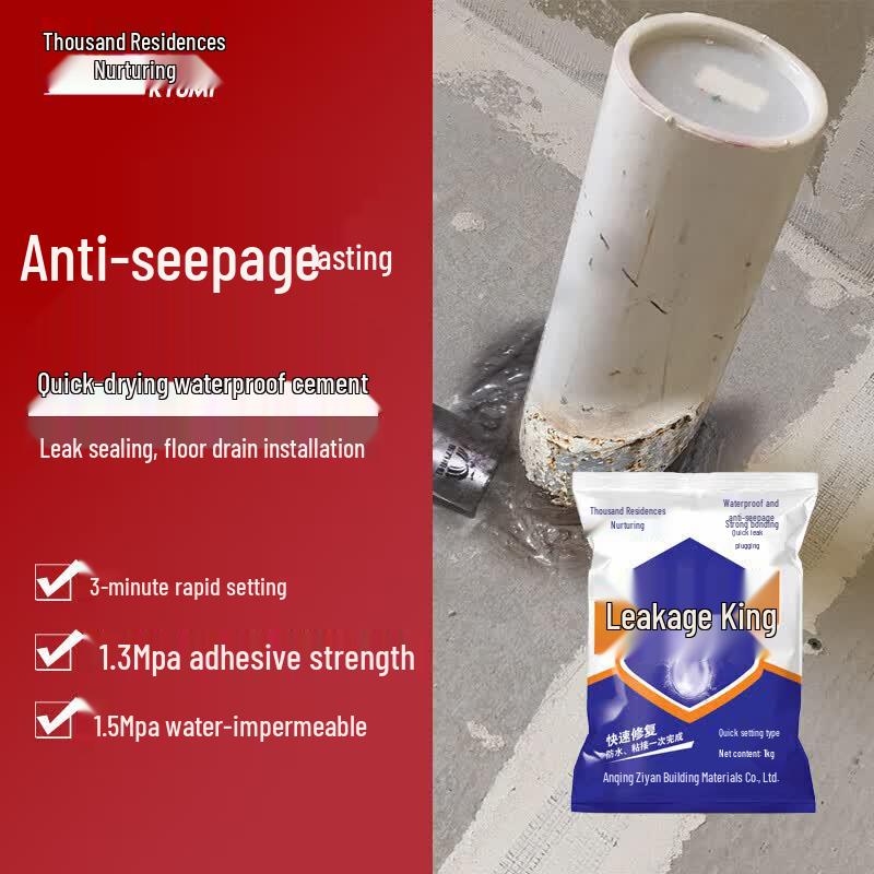 Qianjumei Quick-Dry Leak Stopper Cement 1 Bag