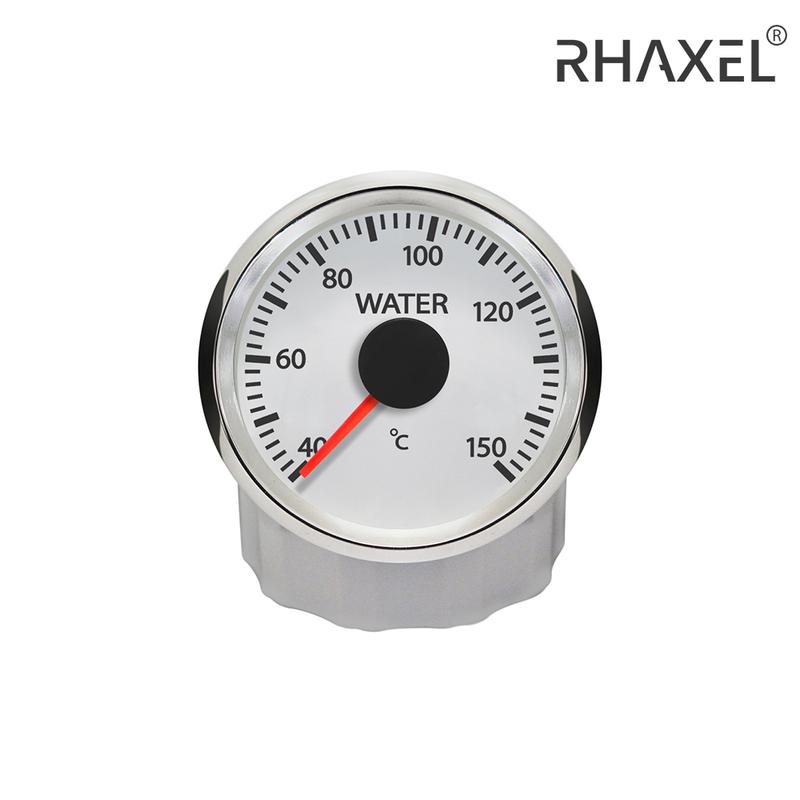 RHAXEL 52mm Wi-Fi Water Temp Gauge 40-150℃ Meter Compatible with All Types or Ranges Ohm Signal Sensor 12V 24V for Auto