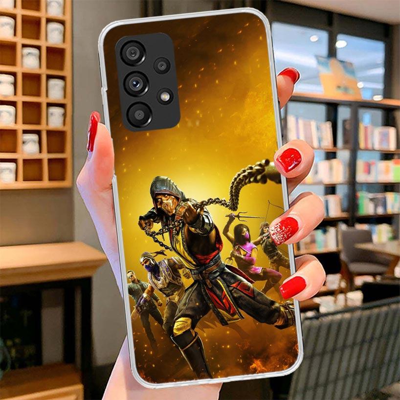 Mortal Kombat Phone Case For Samsung Galaxy A17 A37 A57 A16 A26 A36 A56 A15 A25 A35 A55 A14 A24 A34 A54 A13 A23 A33 A53 Galaxy A