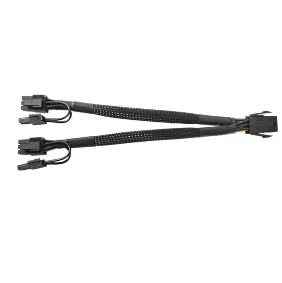 10× PCI Express 6-pin to Dual 8-pin (6+2 pin) GPU Video Card Power Adapter Cable