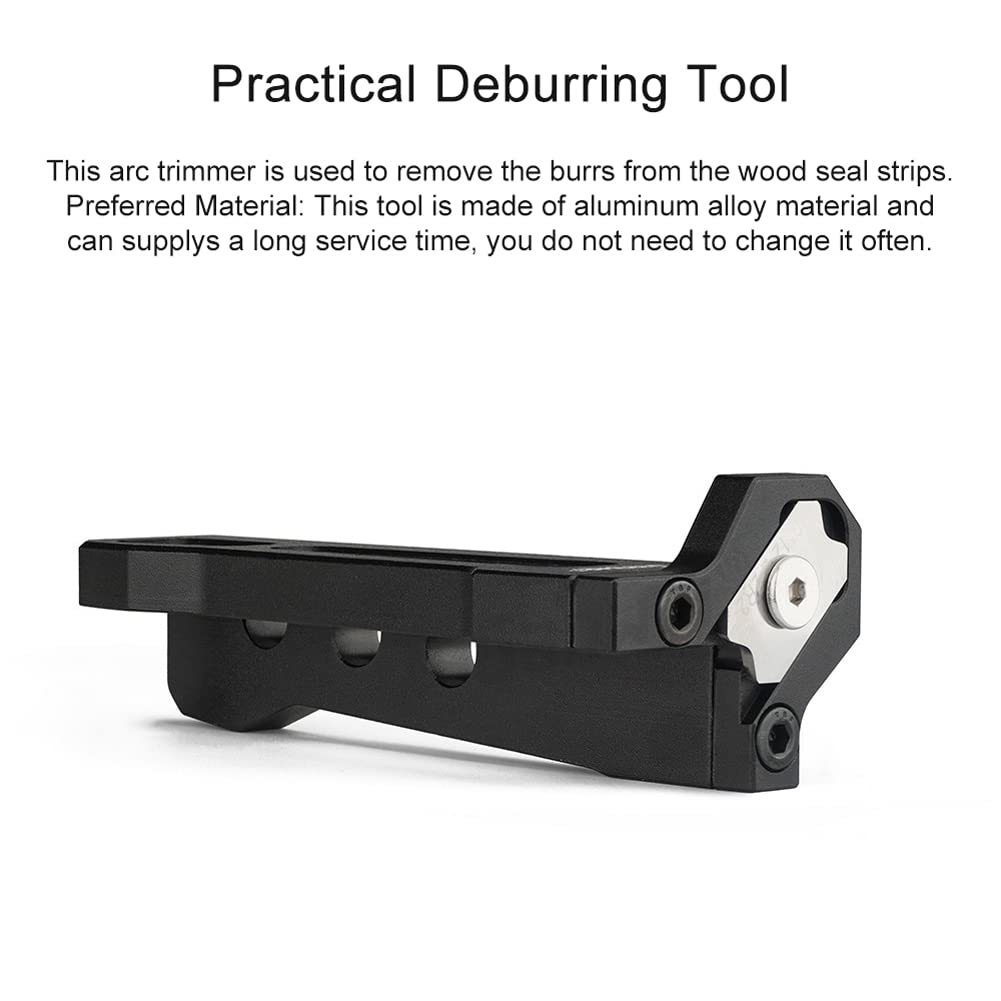 Manual Wood Edge Trimmer Round Corner Chamfer Tool Woodworking Deburring Cutter Board Edge Shaving Tool