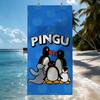 Cartoon P-Pingu lustiges Meme Handtuch Schnell trocknend Strandhandtücher Sind Geeignet Für Schwimmbäder Camping Yoga Und Das Fitnessstudio