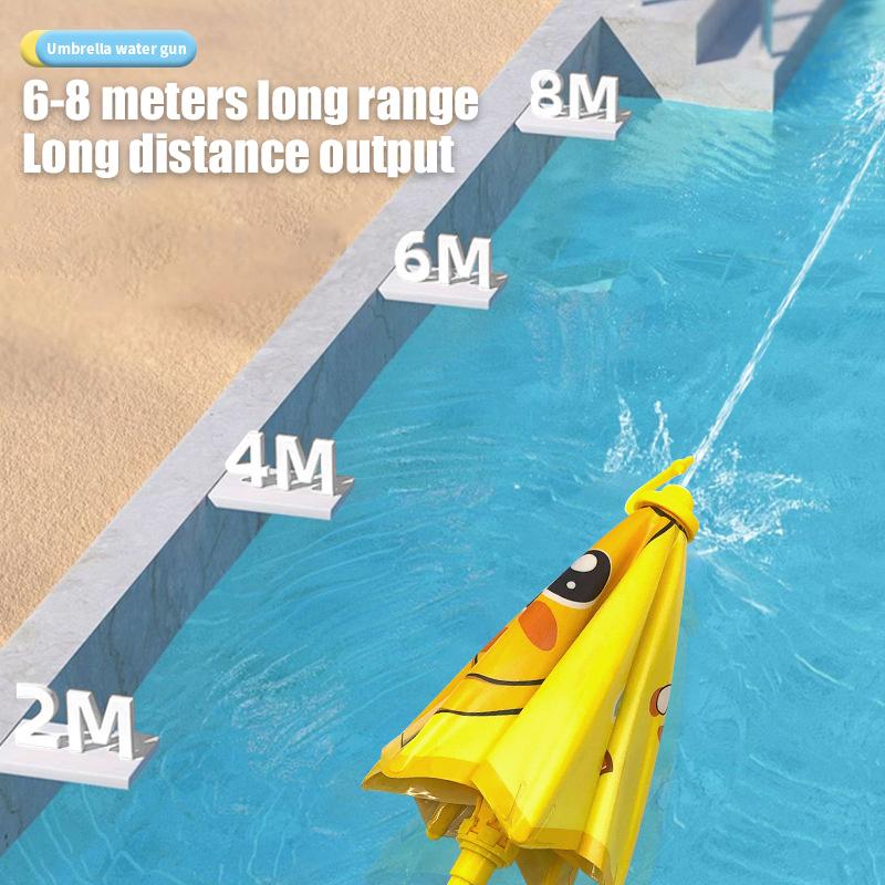 Creative Water Gun Toy With Small Umbrella Summer Beach Rafting Water Toys Pool Beach Toys For Birthday Party Favors