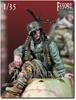 Darius Miniatures 1/35 WWII German Waffen-SS Panzergrenadier #1 MG34 Machine Gunner Resin Kit DMF35092 (Person)