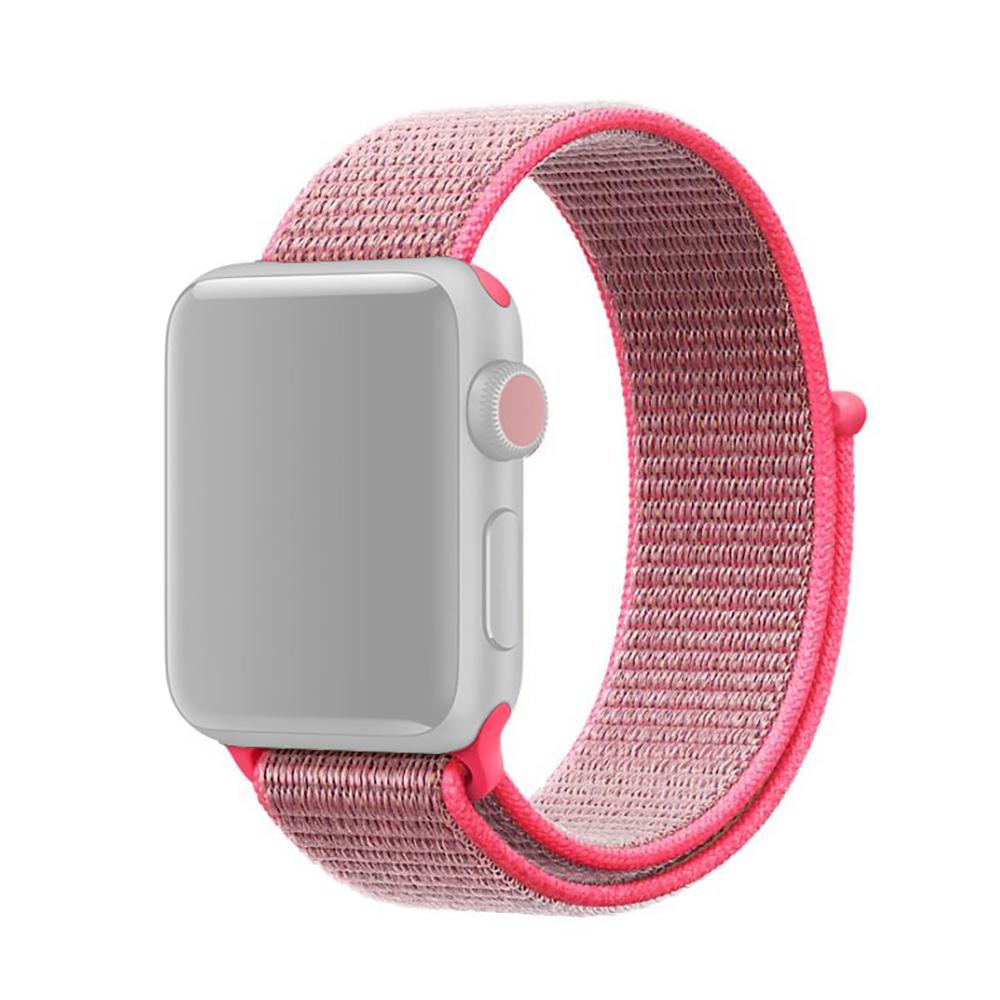 For Apple Watch Series 10 42mm/9 8 7 41mm/6 5 4 SE SE (2022) SE (2023) 40mm/3 2 1 38mm Nylon Watch Band Adjustable Strap