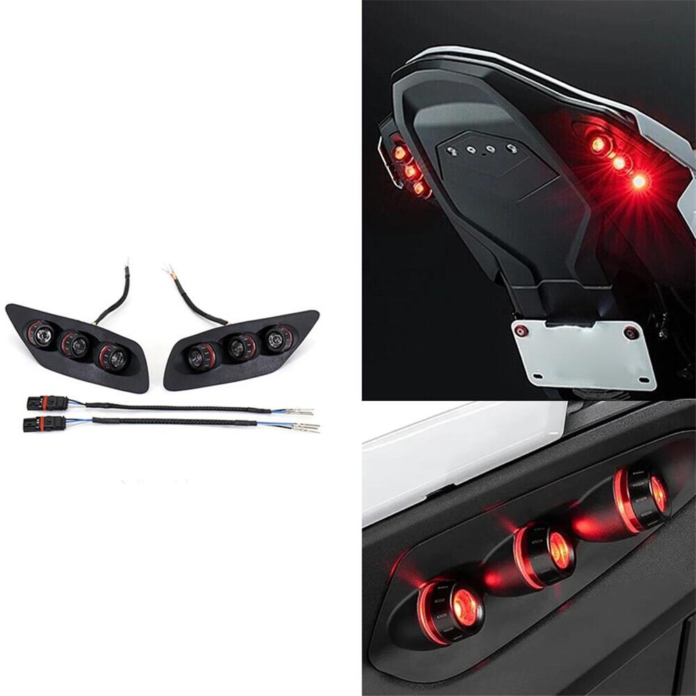 

1 Pair Invisible Wing LED Rear Turn Signal Light Lamp For BMW S1000RR 2020-2022