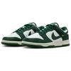 Nike Dunk Anti Slip Wear Resistant Low Top Skateboard Shoes Women's White Green