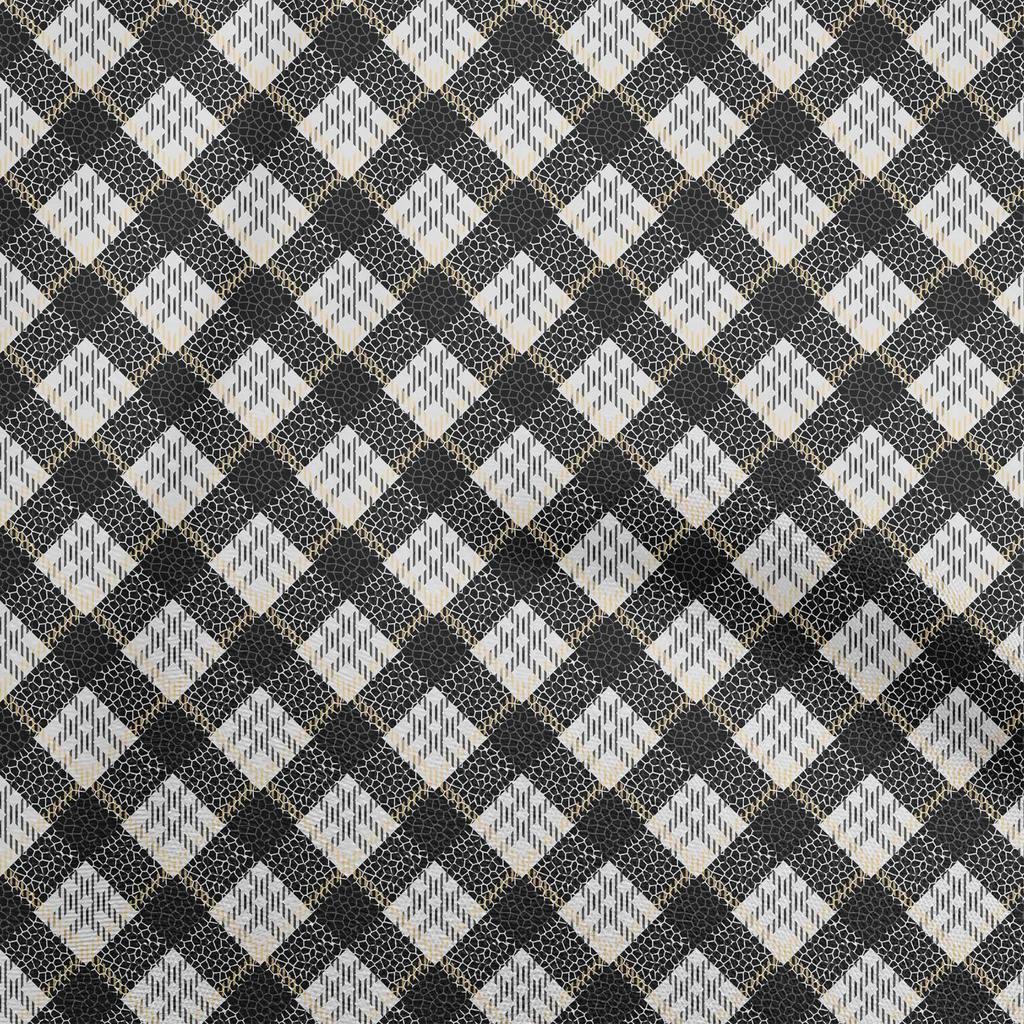 oneOone Bavlněný Flex Tmavě Hořčicový Látka Kostka s Texturou Šicí Řemeslné Projekty Potisky Látky na Metráž 40 Palců