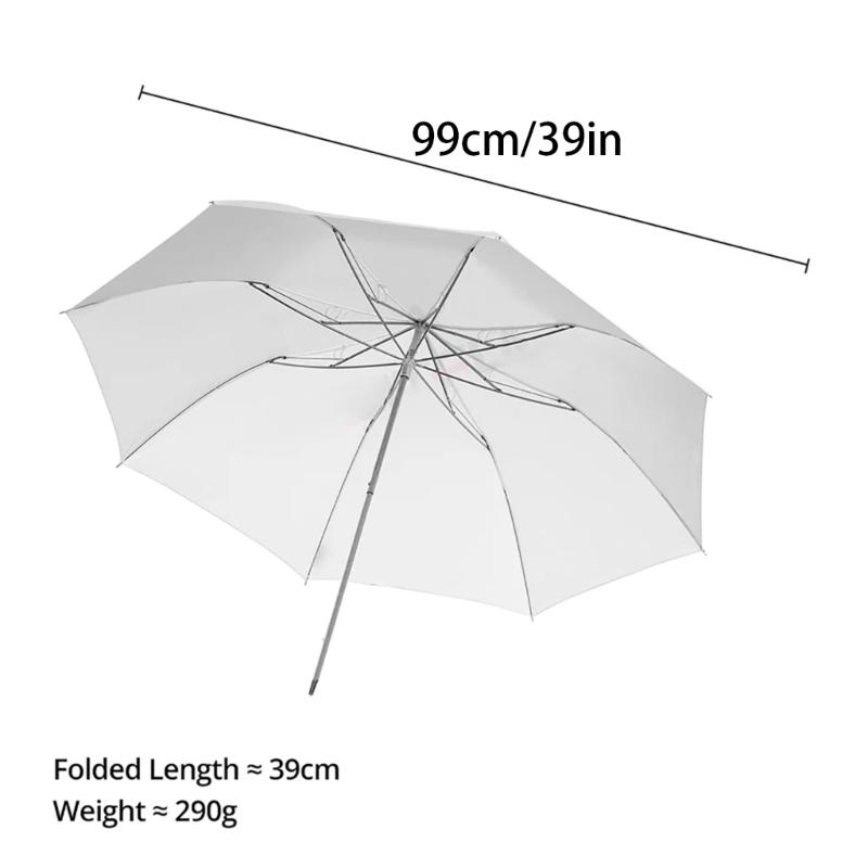 ADS5 Foldable Soft Umbrella Portable Studio Photography for Studio Flash Speedlites Creating Natural and Even Lighting