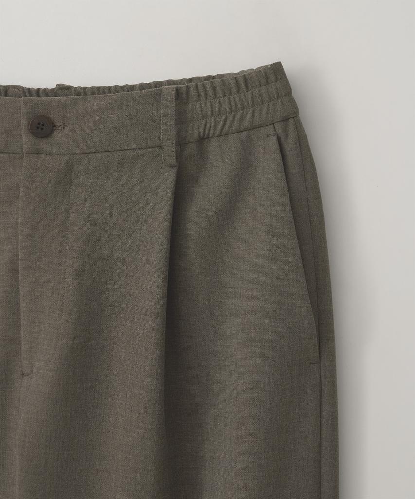 ANOTHER OFFICE Habana Banded Slacks (Khaki Brown)