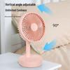 Rechargeable Silent Mini Desk Fan for Dorms and Offices