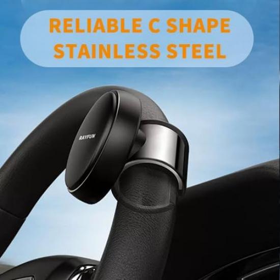 No Tool Required Easy Set Up Silicone Steering Wheel Spinners For Automobiles
