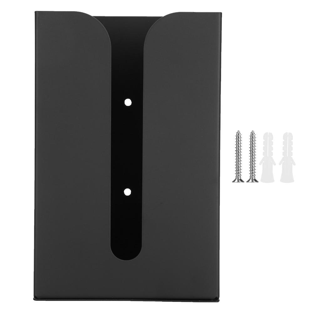 Aluminum Tissue Box Holder Wall Mounted Rustproof Napkin Organizer Multifunctional Sturdy Tissue Box Stand