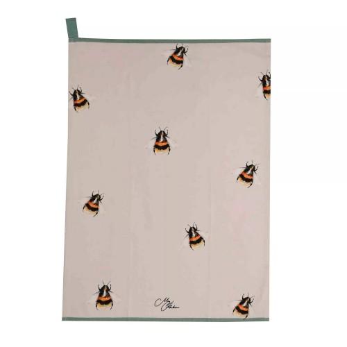 Meg Hawkins Cotton Bee Tea Towel